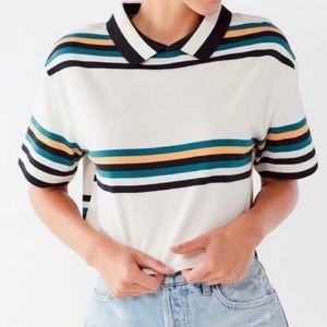 Urban Outfitters - Cropped Polo Shirt